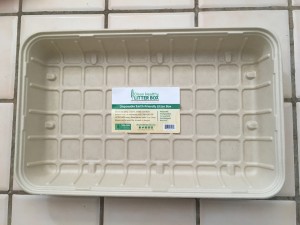 Eco-friendly litter boxes eliminate regular litter boxes washing