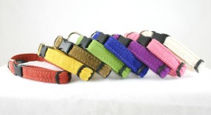 cat collars stacked