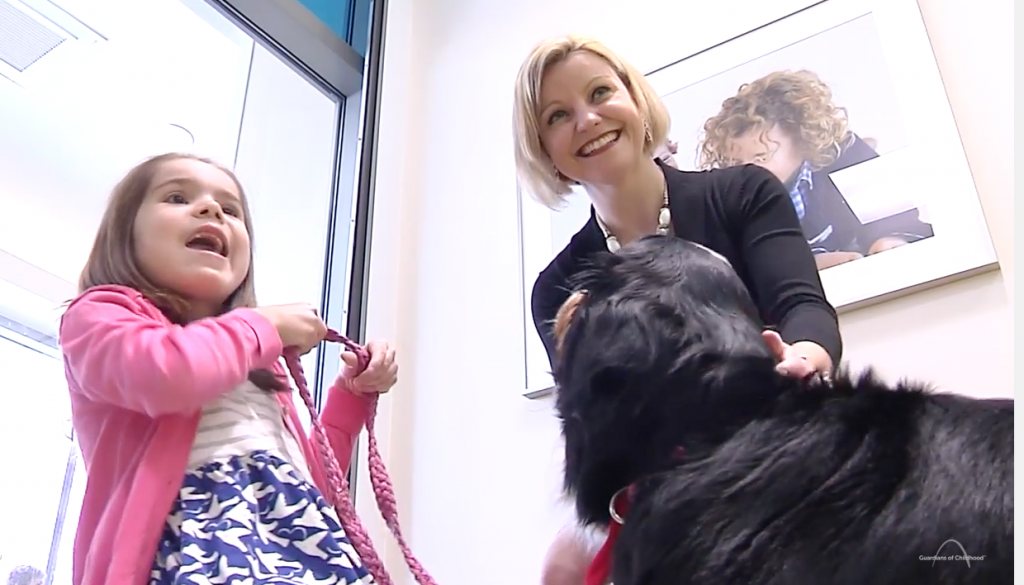 First Pet Center in a Pediatric hospital in St. Louis benefits young patients